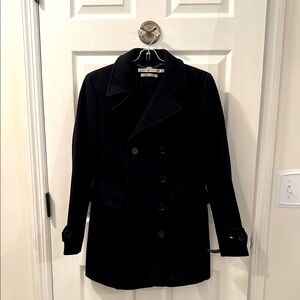 Tommy Hilfiger Black Pea Coat